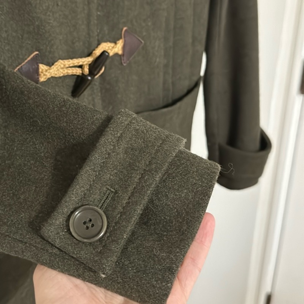J. Crew Melton Wool Collection Toggle Coat In Italian Wool-Blend Melton View 4